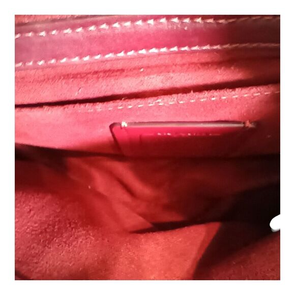 Coach Mini Cassidy Crossbody Bag F77974 Purple Lavender Leather Silver Chain - Picture 15 of 15